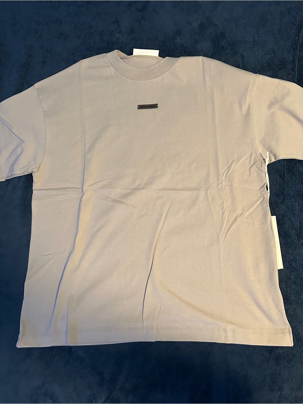 fear of god essentials classic t-shirt - Timber